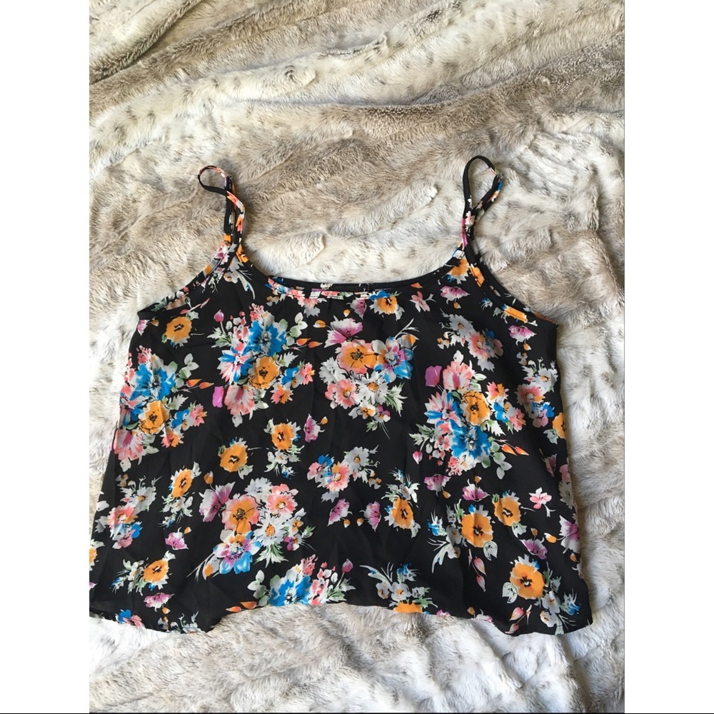 Floral Crop Top